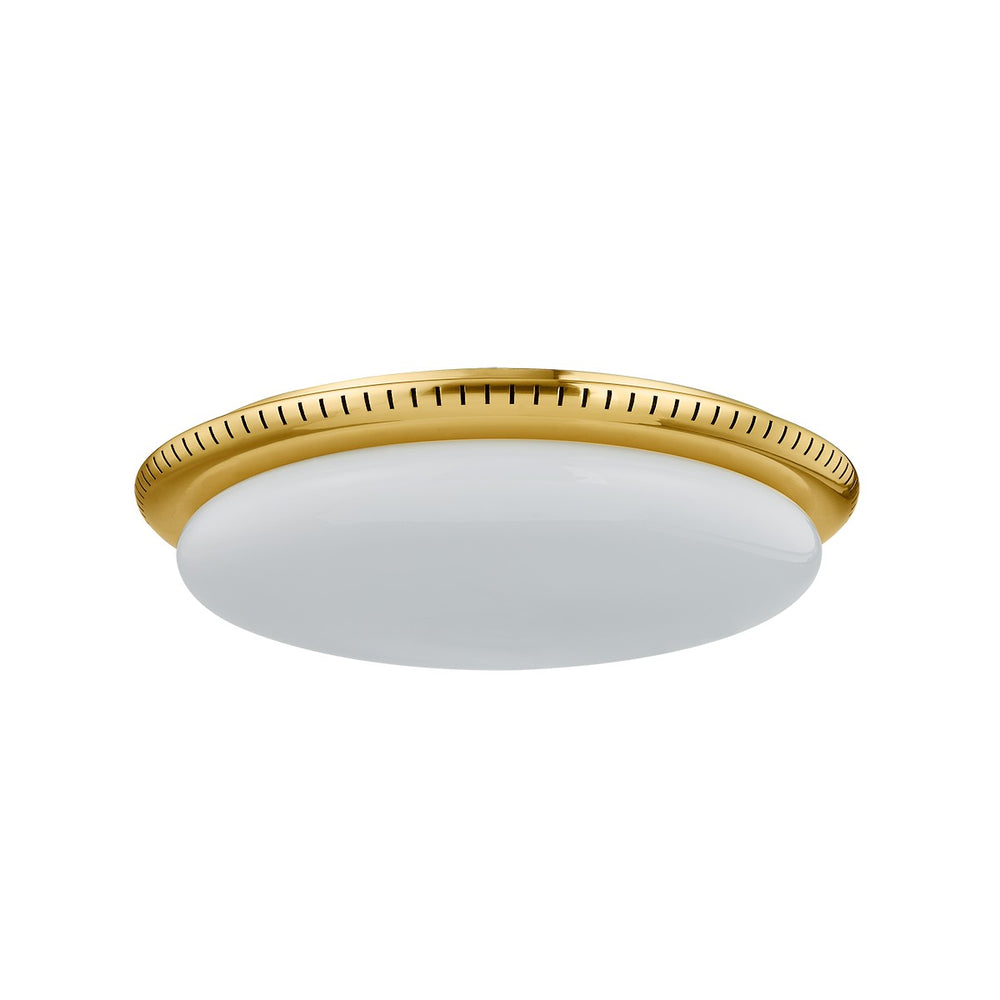 Hudson Valley Canada - LED Flush Mount - North Castle - Aged Brass- Union Lighting Luminaires Decor
