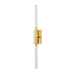 Hudson Valley Canada - LED Wall Sconce - Millerton - Aged Brass- Union Lighting Luminaires Decor