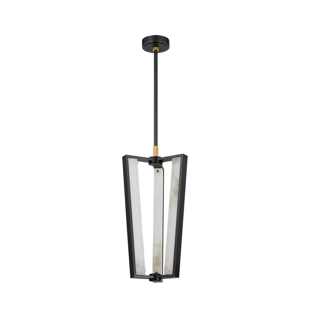 Hudson Valley Canada - LED Pendant - Edgemere - Aged Brass/Distressed Bronze- Union Lighting Luminaires Decor