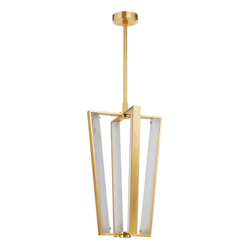 Hudson Valley Canada - LED Pendant - Edgemere - Aged Brass- Union Lighting Luminaires Decor