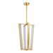 Hudson Valley Canada - LED Pendant - Edgemere - Aged Brass- Union Lighting Luminaires Decor