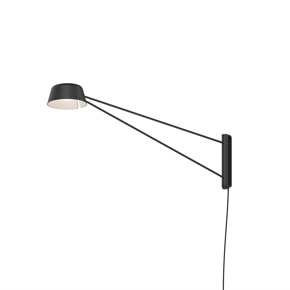 Sonneman Canada - LED Wall Lamp - Ray - Satin Black- Union Lighting Luminaires Decor