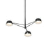 Sonneman Canada - LED Pendant - Ray - Satin Black- Union Lighting Luminaires Decor