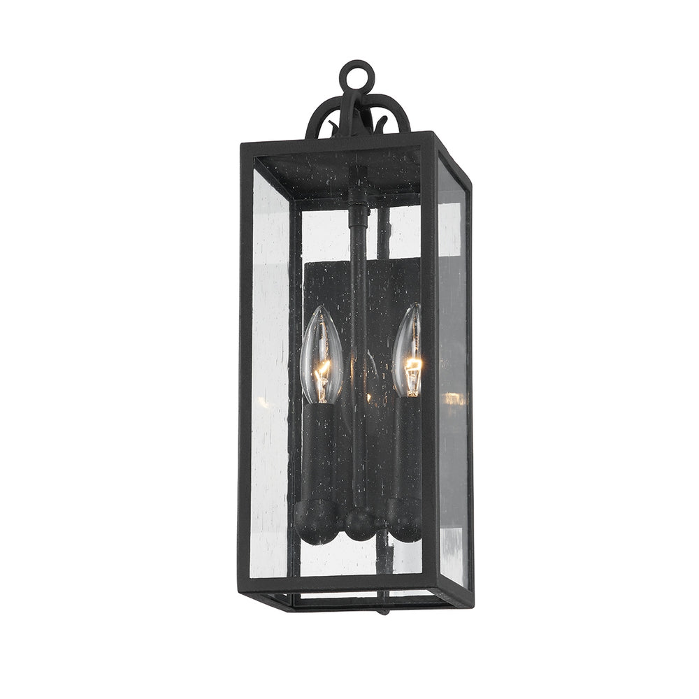 Troy Lighting Canada - Two Light Outdoor Wall Sconce - Caiden - Forged Iron- Union Lighting Luminaires Decor