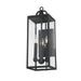 Troy Lighting Canada - Three Light Outdoor Wall Sconce - Caiden - Forged Iron- Union Lighting Luminaires Decor