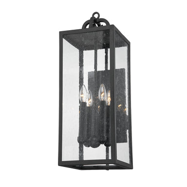 Troy Lighting Canada - Four Light Outdoor Wall Sconce - Caiden - Forged Iron- Union Lighting Luminaires Decor