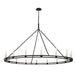 Troy Lighting Canada - 16 Light Chandelier - Sutton - Textured Black- Union Lighting Luminaires Decor