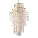 Corbett Lighting Canada - 19 Light Chandelier - Dolce - Champagne Leaf- Union Lighting Luminaires Decor