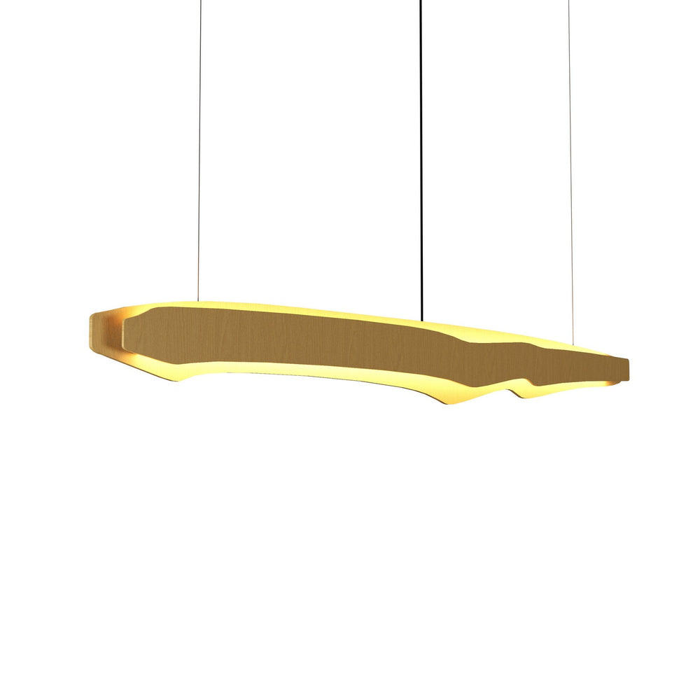 Accord Lighting - LED Pendant - Horizon - Organic Gold- Union Lighting Luminaires Decor
