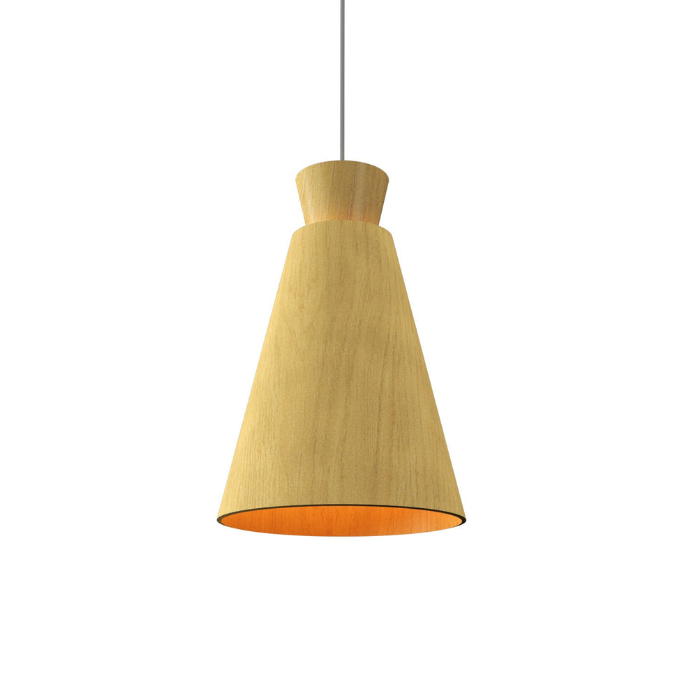 Accord Lighting - One Light Pendant - Conical - Organic Gold- Union Lighting Luminaires Decor