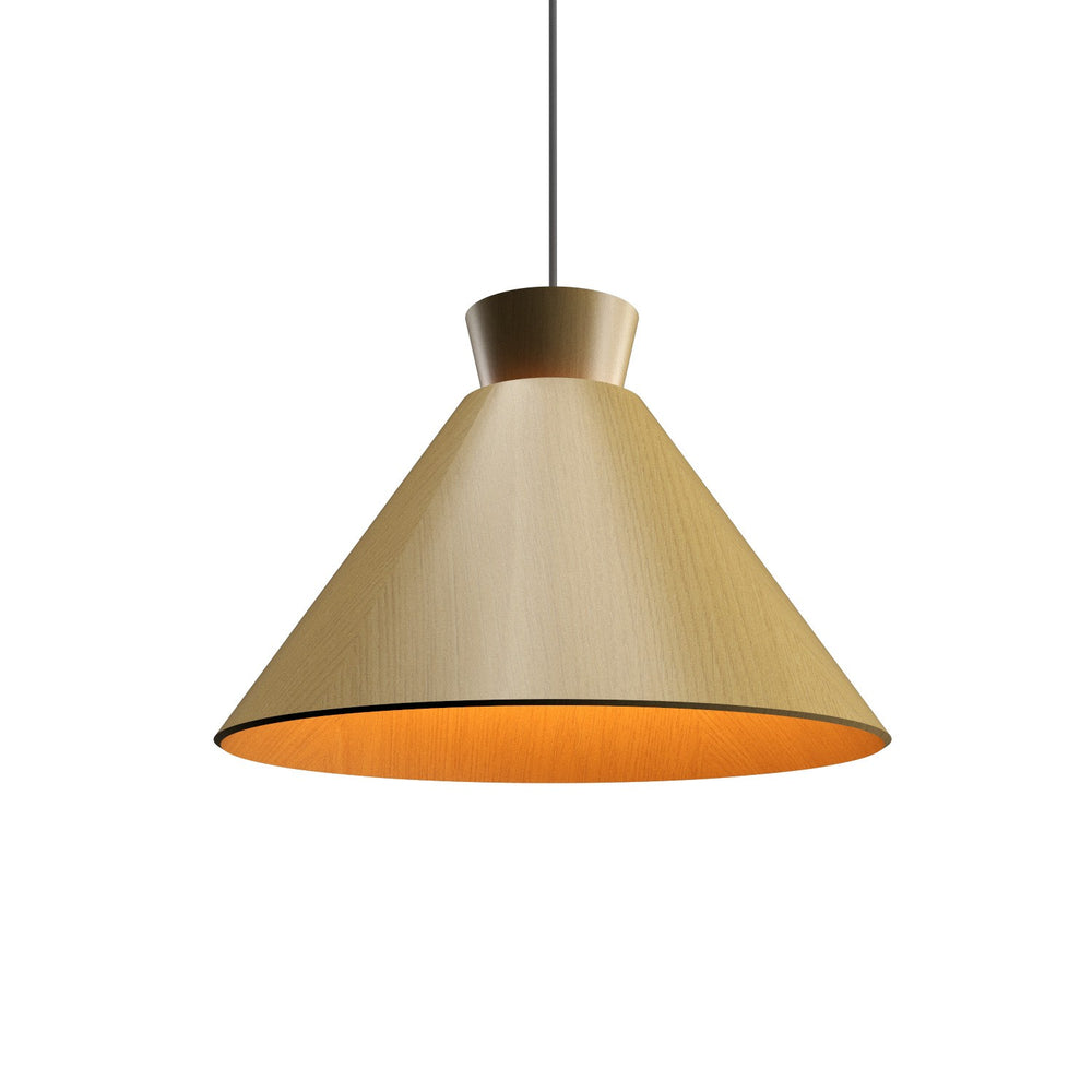 Accord Lighting - One Light Pendant - Conical - Organic Gold- Union Lighting Luminaires Decor