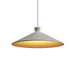 Accord Lighting - One Light Pendant - Conical - Organic White- Union Lighting Luminaires Decor