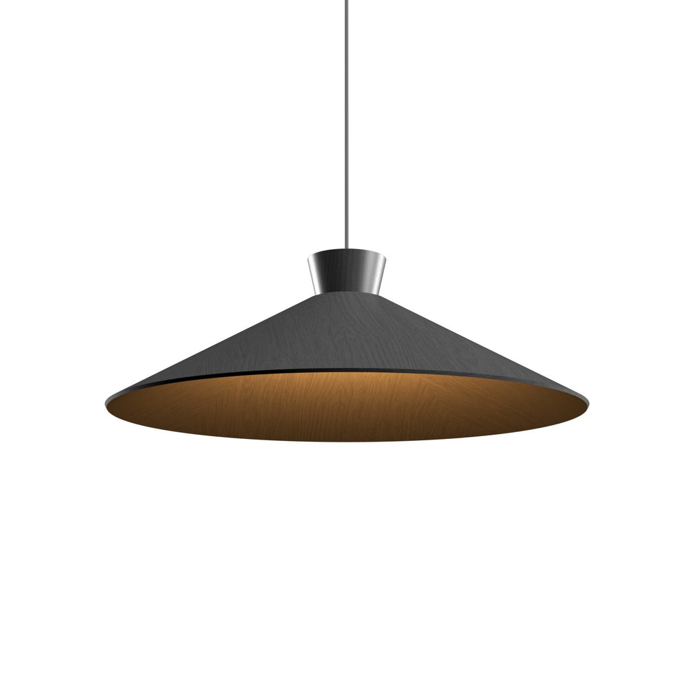 Accord Lighting - One Light Pendant - Conical - Organic Grey- Union Lighting Luminaires Decor