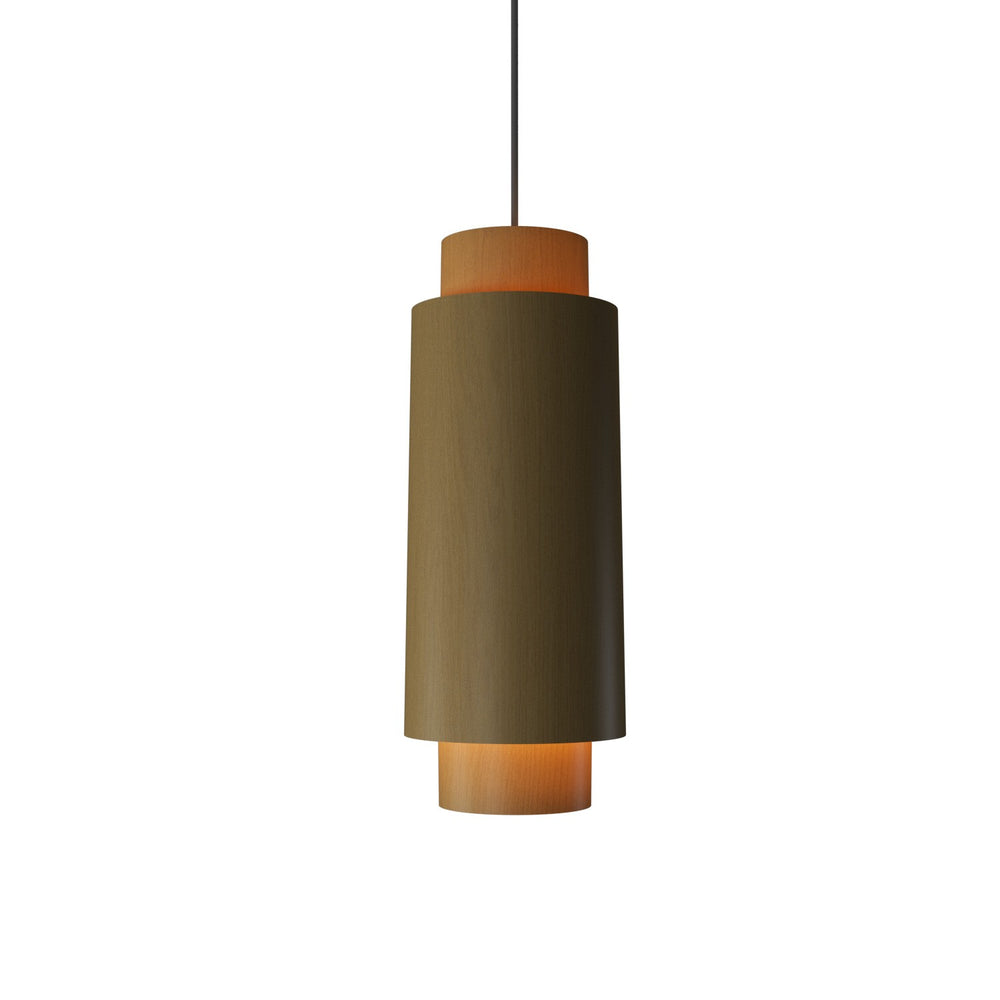 Accord Lighting - One Light Pendant - Cylindrical - Organic Gold- Union Lighting Luminaires Decor