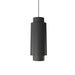 Accord Lighting - One Light Pendant - Cylindrical - Organic Grey- Union Lighting Luminaires Decor