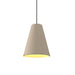 Accord Lighting - One Light Pendant - Conical - Organic Cappuccino- Union Lighting Luminaires Decor
