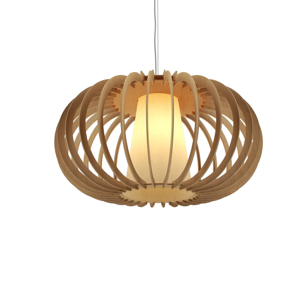 Accord Lighting - One Light Pendant - Stecche di Legno - Maple- Union Lighting Luminaires Decor