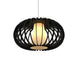 Accord Lighting - One Light Pendant - Stecche di Legno - Charcoal- Union Lighting Luminaires Decor
