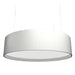 Accord Lighting - LED Pendant - Cylindrical - Organic White- Union Lighting Luminaires Decor