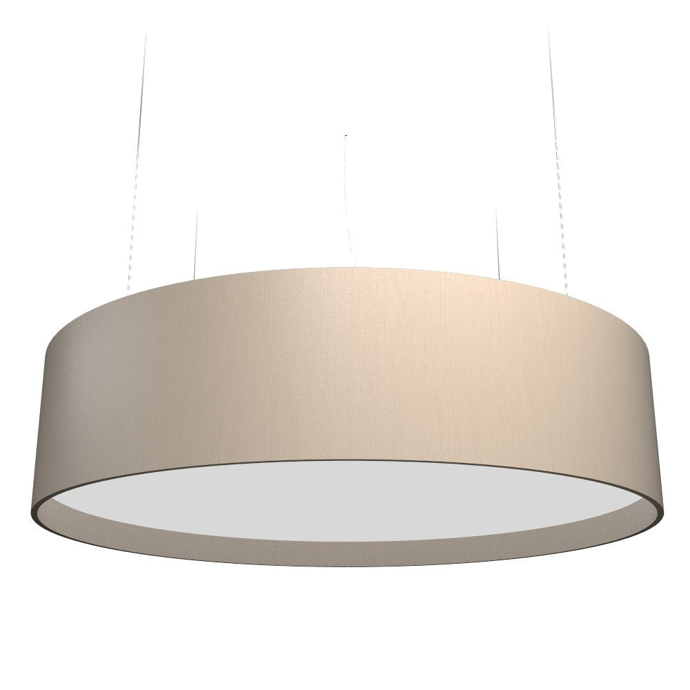Accord Lighting - LED Pendant - Cylindrical - Organic Cappuccino- Union Lighting Luminaires Decor