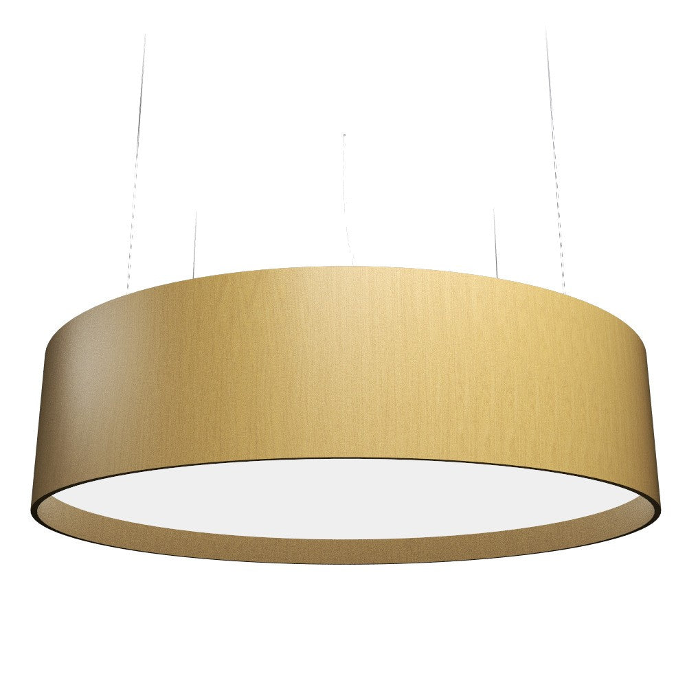 Accord Lighting - LED Pendant - Cylindrical - Organic Gold- Union Lighting Luminaires Decor