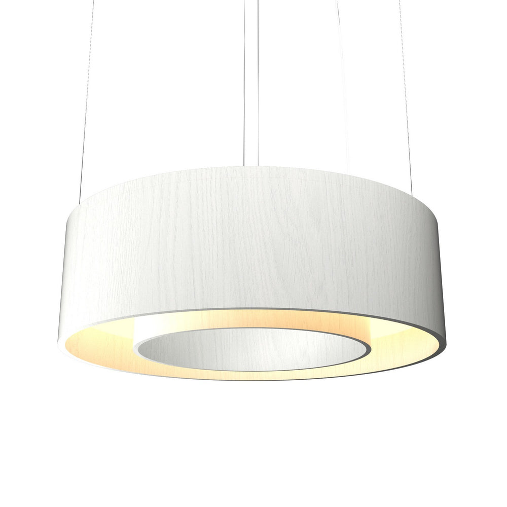 Accord Lighting - LED Pendant - Cylindrical - Organic White- Union Lighting Luminaires Decor