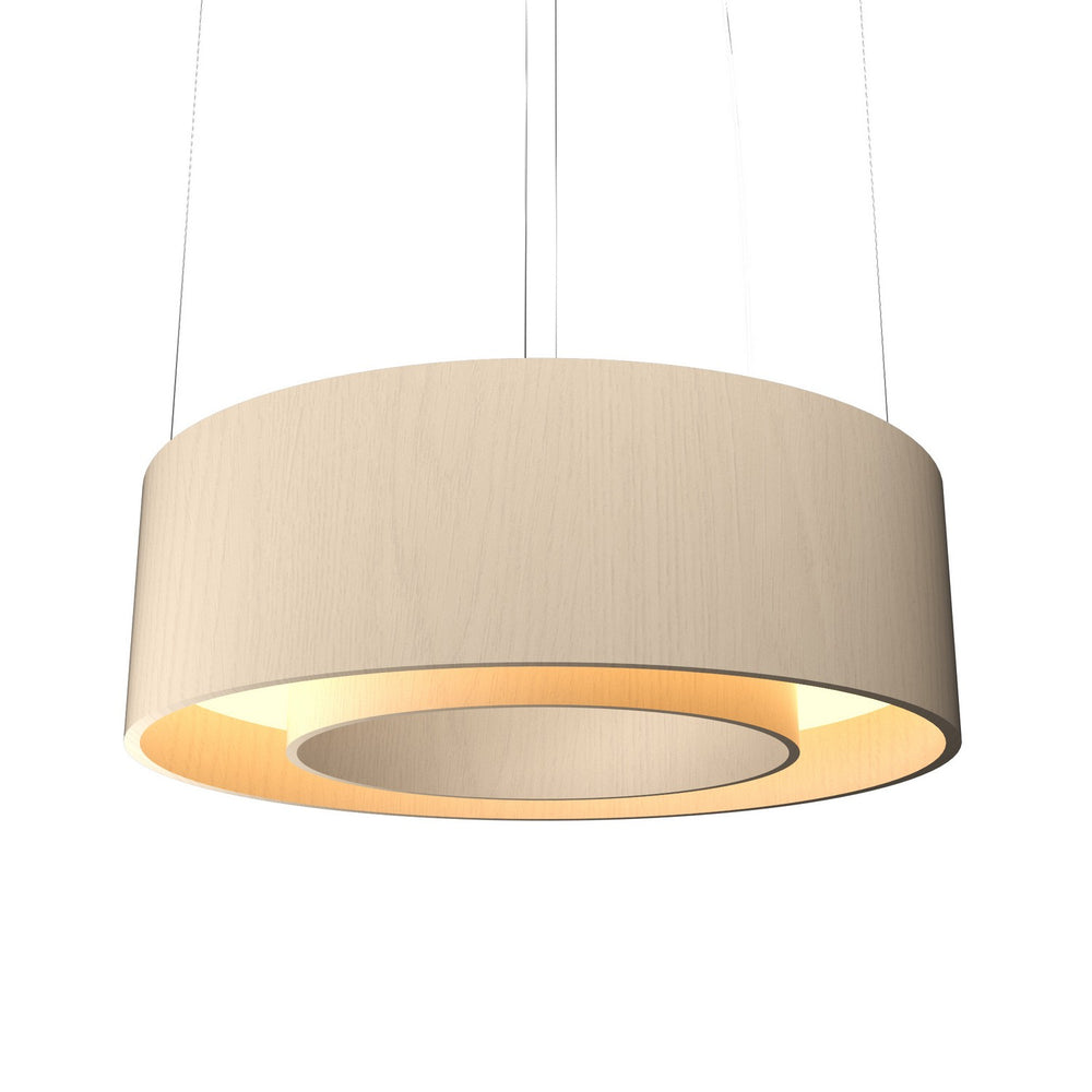 Accord Lighting - LED Pendant - Cylindrical - Organic Cappuccino- Union Lighting Luminaires Decor