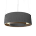 Accord Lighting - LED Pendant - Cylindrical - Organic Grey- Union Lighting Luminaires Decor