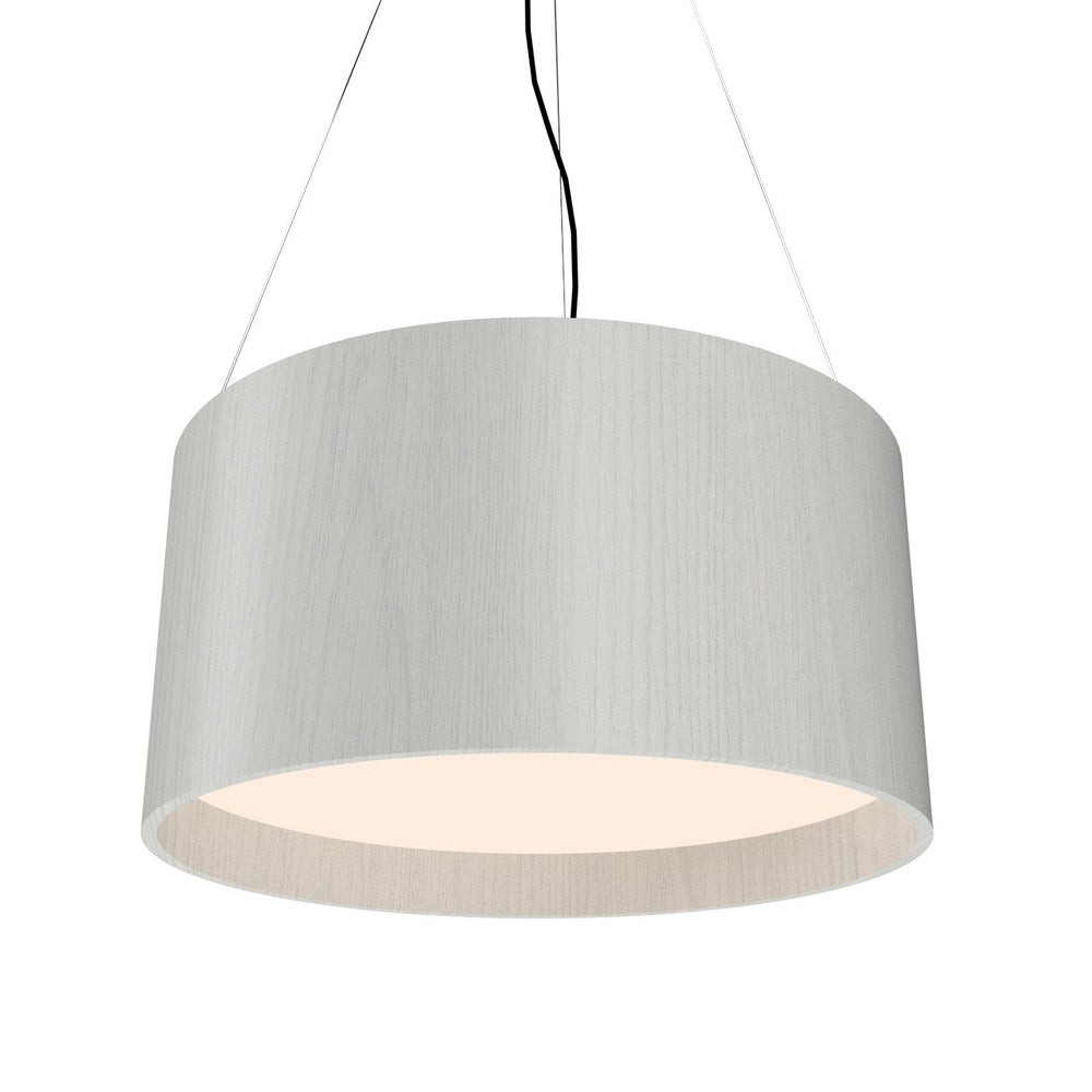 Accord Lighting - Three Light Pendant - Cylindrical - Organic White- Union Lighting Luminaires Decor