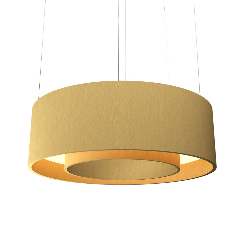 Accord Lighting - LED Pendant - Cylindrical - Organic Gold- Union Lighting Luminaires Decor