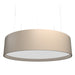 Accord Lighting - LED Pendant - Cylindrical - Organic Cappuccino- Union Lighting Luminaires Decor