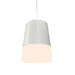 Accord Lighting - One Light Pendant - Conical - Organic White- Union Lighting Luminaires Decor
