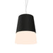 Accord Lighting - LED Pendant - Conical - Charcoal- Union Lighting Luminaires Decor