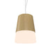 Accord Lighting - LED Pendant - Conical - Sand- Union Lighting Luminaires Decor