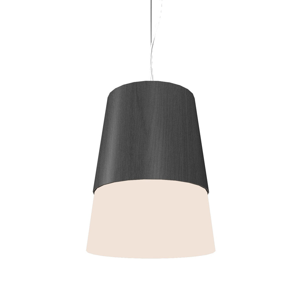 Accord Lighting - LED Pendant - Conical - Organic Grey- Union Lighting Luminaires Decor