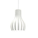 Accord Lighting - One Light Pendant - Barrel - Organic White- Union Lighting Luminaires Decor