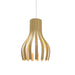 Accord Lighting - One Light Pendant - Barrel - Organic Gold- Union Lighting Luminaires Decor
