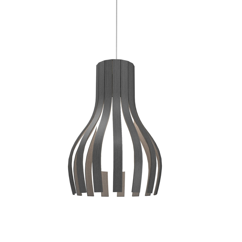 Accord Lighting - One Light Pendant - Barrel - Organic Grey- Union Lighting Luminaires Decor
