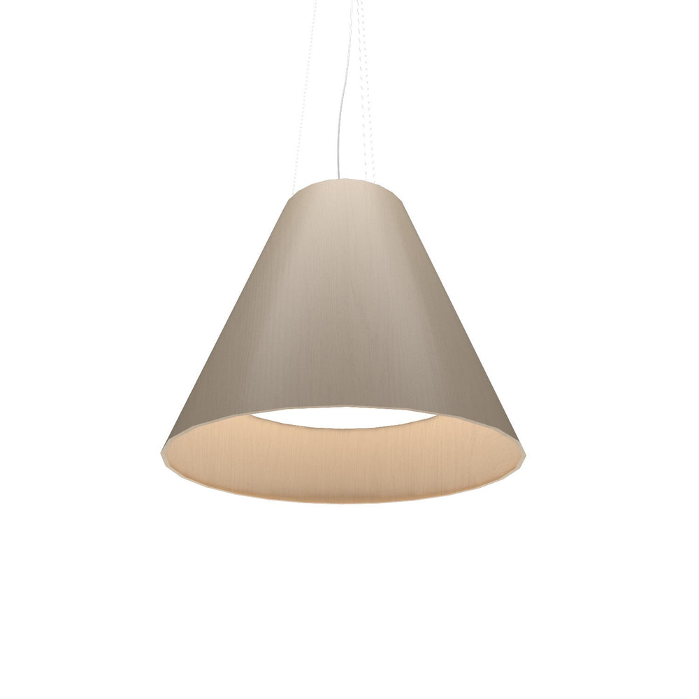 Accord Lighting - LED Pendant - Conical - Organic Cappuccino- Union Lighting Luminaires Decor