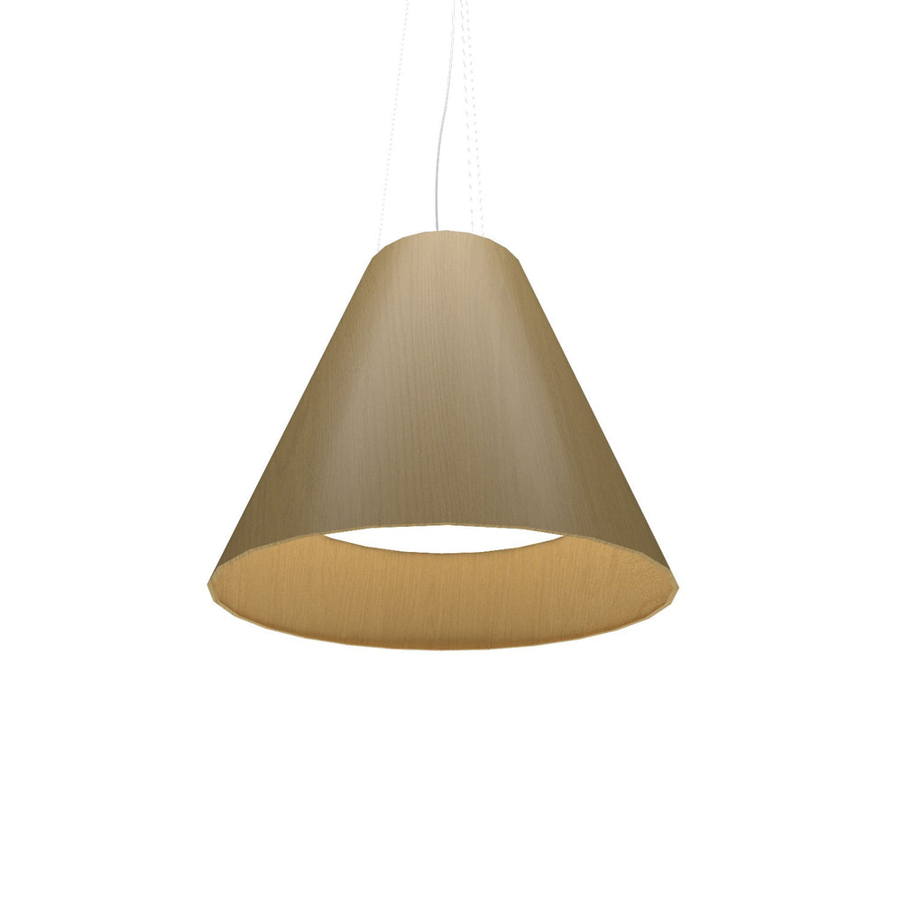 Accord Lighting - LED Pendant - Conical - Organic Gold- Union Lighting Luminaires Decor