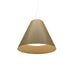 Accord Lighting - LED Pendant - Conical - Organic Gold- Union Lighting Luminaires Decor
