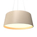 Accord Lighting - LED Pendant - Conical - Organic Cappuccino- Union Lighting Luminaires Decor