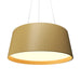 Accord Lighting - LED Pendant - Conical - Organic Gold- Union Lighting Luminaires Decor