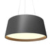Accord Lighting - LED Pendant - Conical - Organic Grey- Union Lighting Luminaires Decor