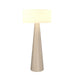 Accord Lighting - One Light Floor Lamp - Conical - Organic Cappuccino- Union Lighting Luminaires Decor