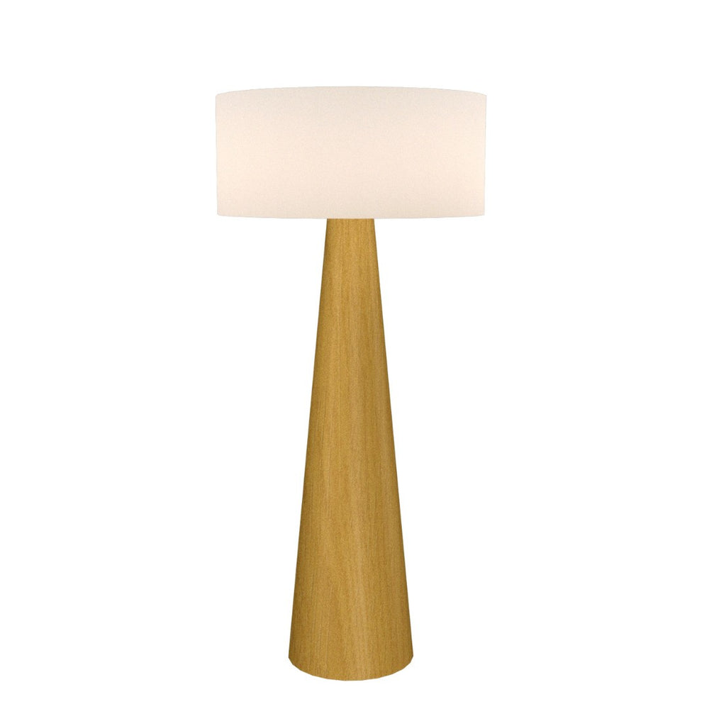 Accord Lighting - One Light Floor Lamp - Conical - Organic Gold- Union Lighting Luminaires Decor