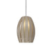 Accord Lighting - One Light Pendant - Barrel - Organic Cappuccino- Union Lighting Luminaires Decor