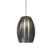 Accord Lighting - One Light Pendant - Barrel - Organic Grey- Union Lighting Luminaires Decor