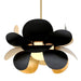 Corbett Lighting Canada - One Light Chandelier - Ginger - Gold Leaf- Union Lighting Luminaires Decor