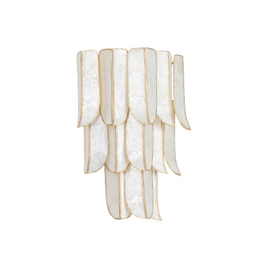 Corbett Lighting Canada - Three Light Wall Sconce - Cartagena - Vintage Gold Leaf- Union Lighting Luminaires Decor